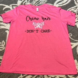 Bella canvas chemo hair don’t care t shirt. New